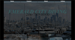 Desktop Screenshot of emeraldcitydiving.com